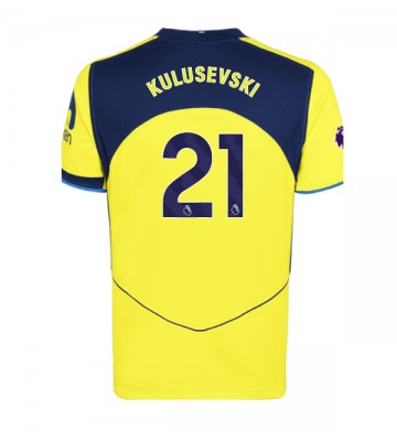 Tottenham Hotspur Dejan Kulusevski #21 Tercera Equipación 2025-26 Manga Corta